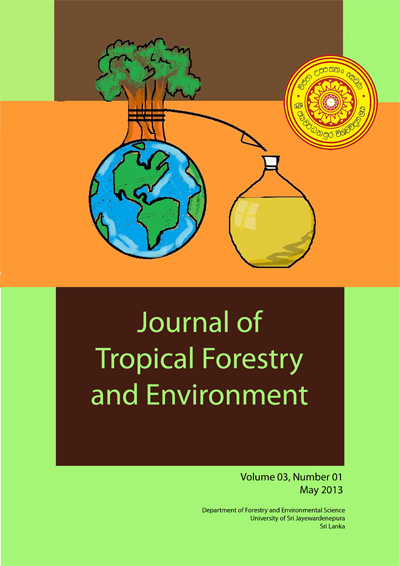 Journal of Tropical Forestry and Environment 2013 Vol 3 1
