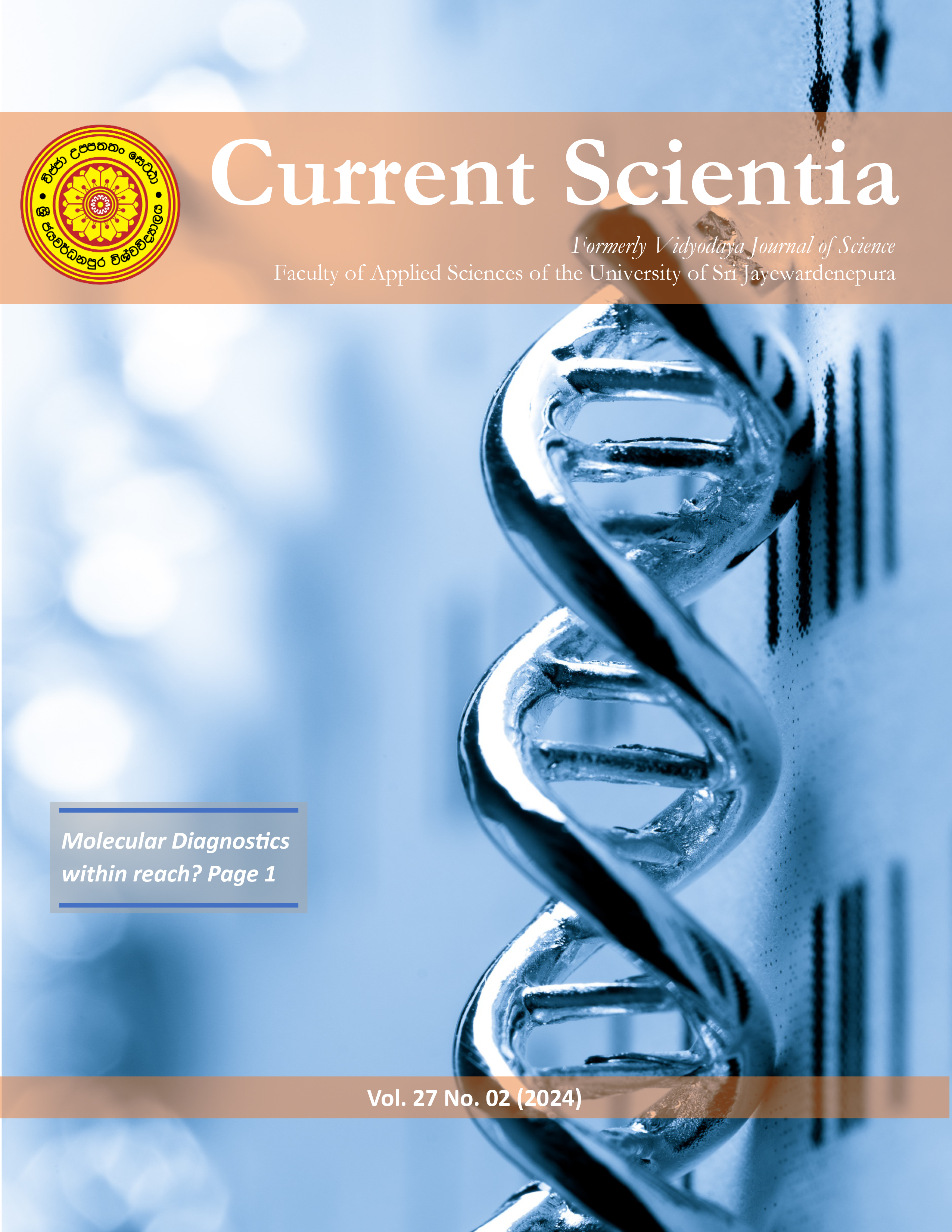 					View Vol. 27 No. 02 (2024): Current Scientia
				