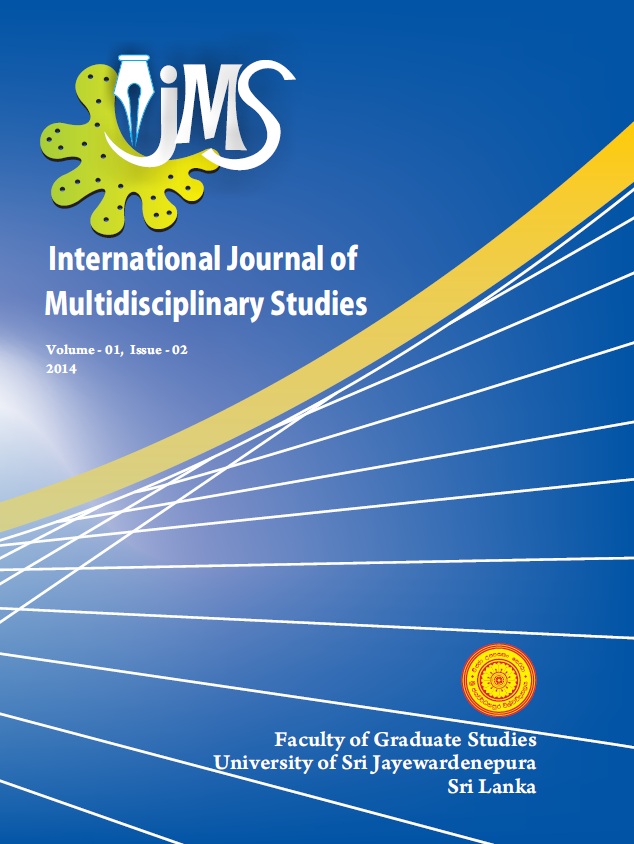 International Journal of Multidisciplinary Studies