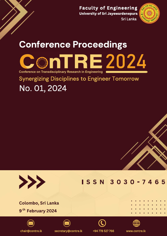 					View Vol. 1 No. 1 (2024): Proceedings of Conference on Transdisciplinary Research in Engineering
				