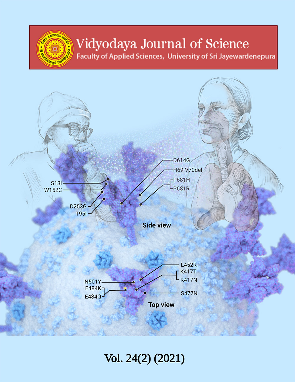 					View Vol. 24 No. 02 (2021): Vidyodaya Journal of Science
				